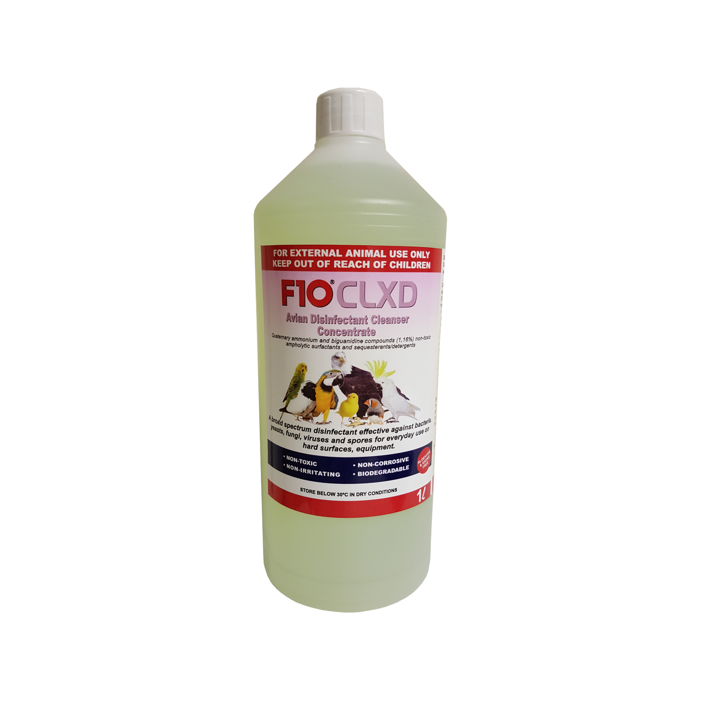 F10CLXD Avian Disinfectant Cleanser Concentrate