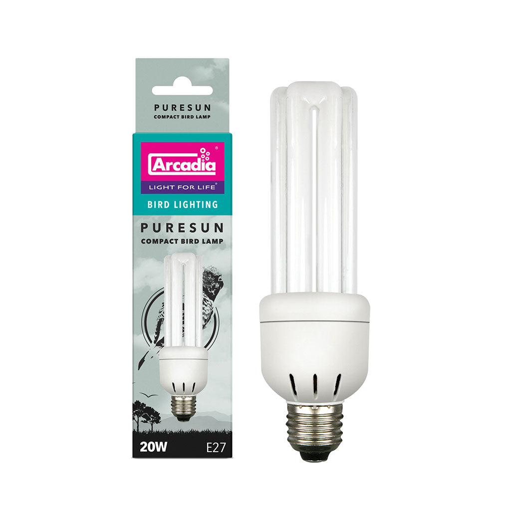 Arcadia Pure-Sun Compact Bird Lamp