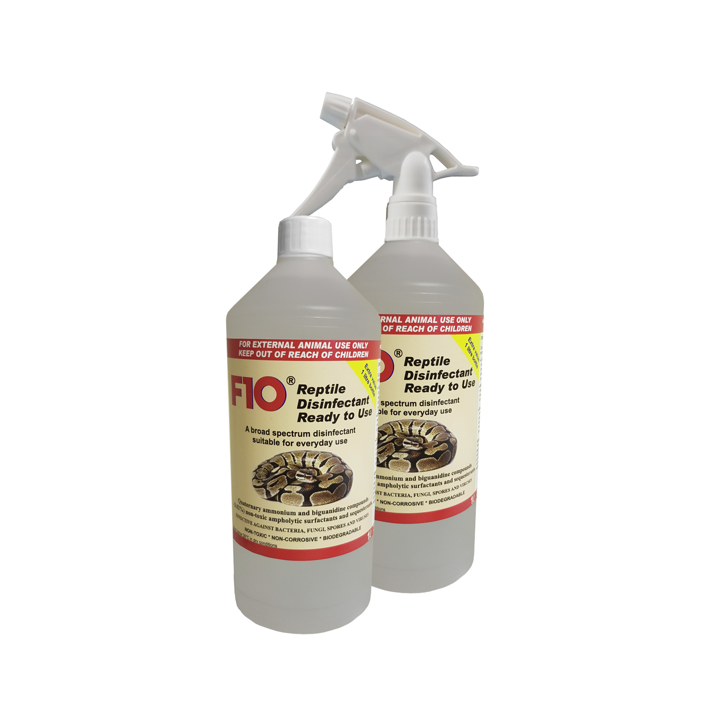 F10 Reptile Disinfectant, Ready to Use