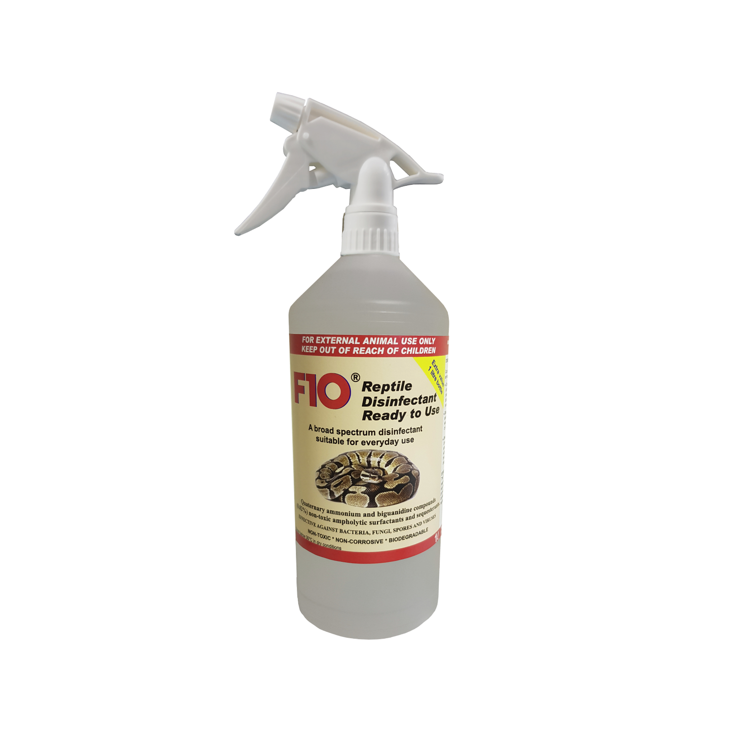 F10 Reptile Disinfectant, Ready to Use