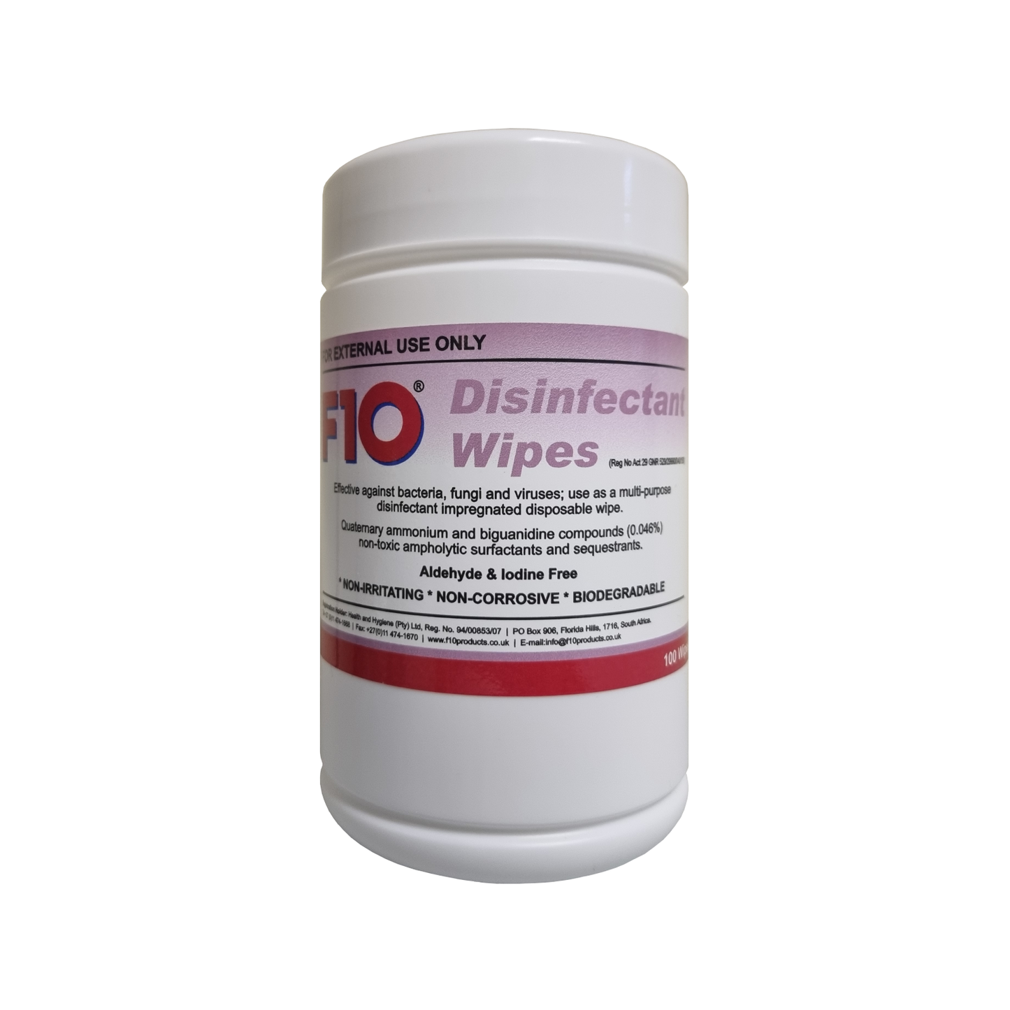 F10 Disinfectant Wipes