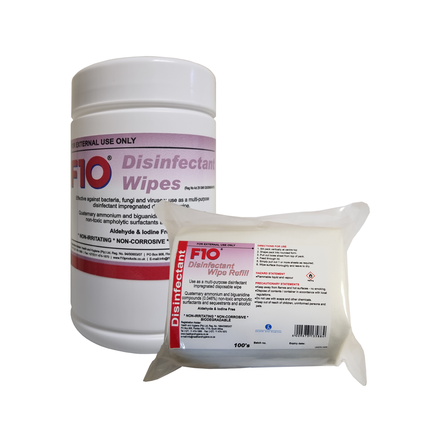 F10 Disinfectant Wipes