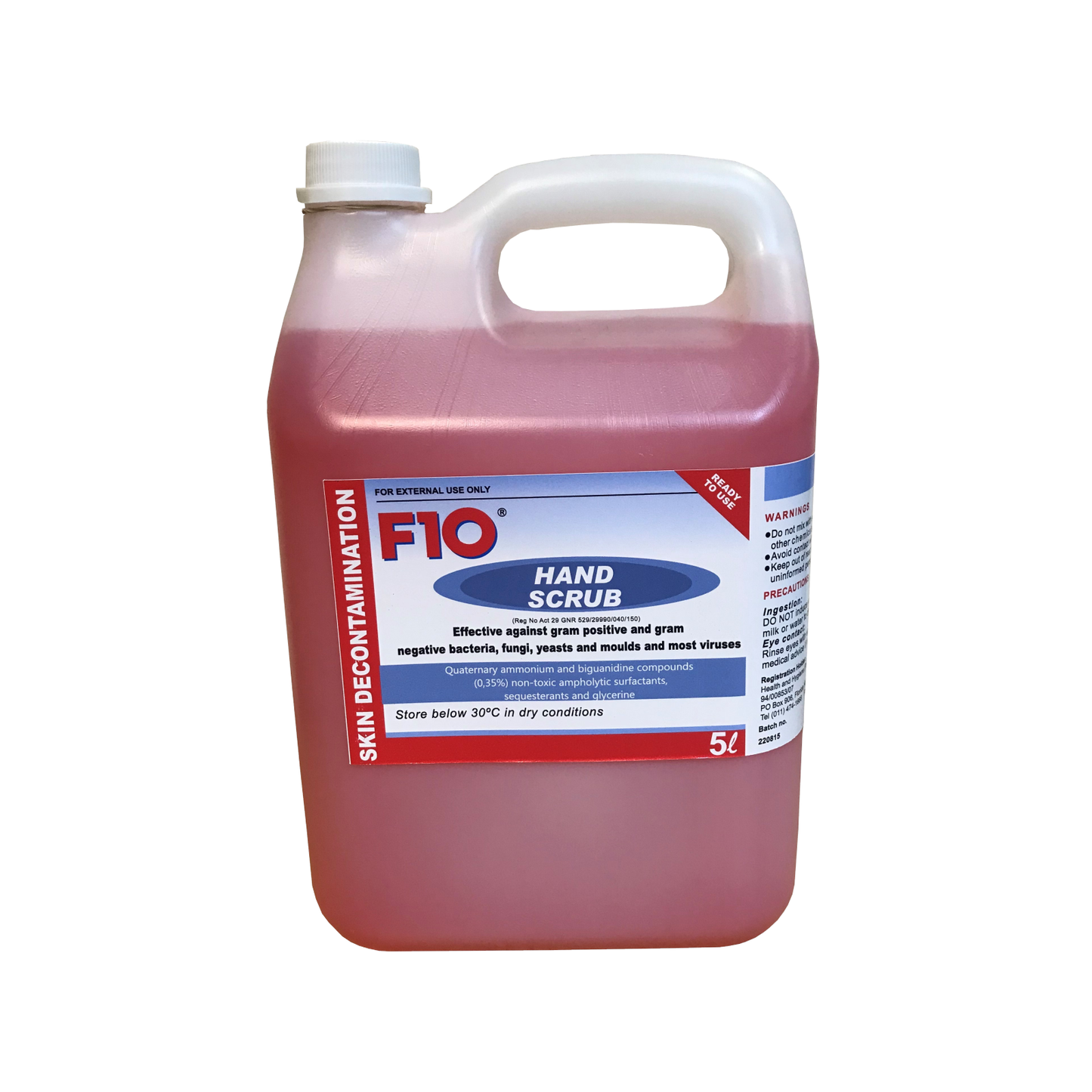 F10 Hand Scrub