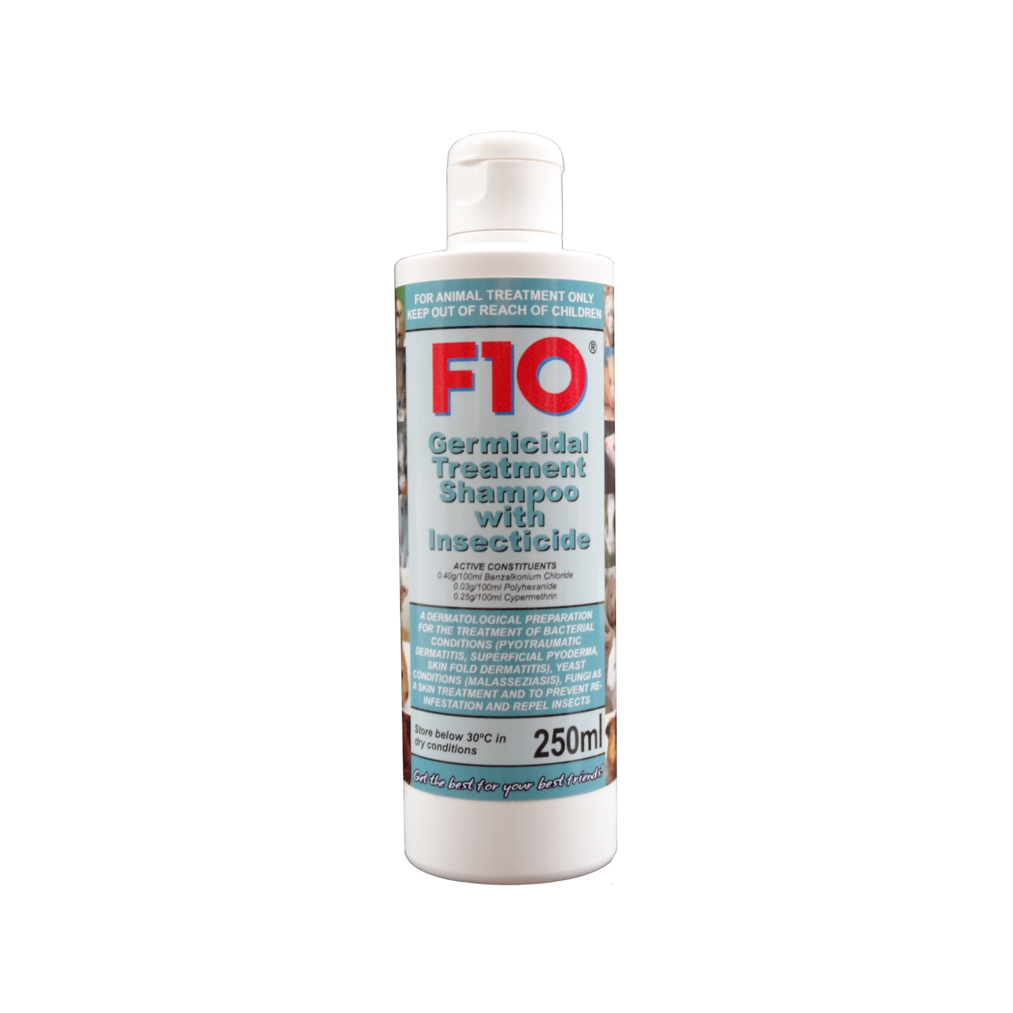 F10 Germicidal Treatment Shampoo with Insecticide